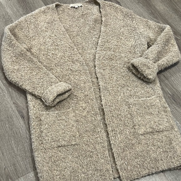 Lineamaglia Medium Made in Italy Full Length Soft Alpaca Wool Blend Cardigan - Picture 3 of 9